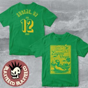 311 Eugene Oregon 2025 Event Merch Tee At Cuthbert Amphitheater On August 12 2025 Two Sided T-Shirt