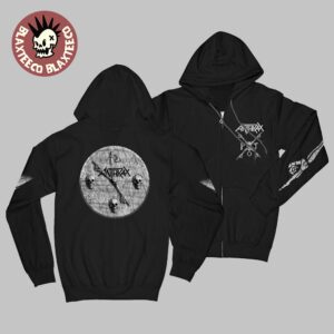 Anthrax Persistence Of Time 35th Anniversary Zip Hoodie