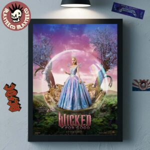 Ariana Grande As Glinda Wicked For Good New Poster You Will Be Changed Home Decor Poster Canvas