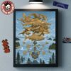 Linkin Park From Zero World Tour 2025 Vancouver BC Poster At Rogers Arena On September 21 2025 Poster Canvas For Home Decorations