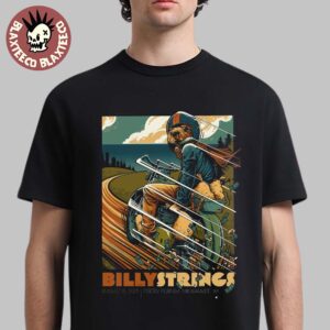 Billy Strings Milwaukee Wisconsin 2025 Gig Poster At Fiserv Forum On August 8 2025 Unisex T-Shirt