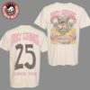 Billy Strings Summer 2025 Tour Merch Cow With Dates Two Sided T-Shirt