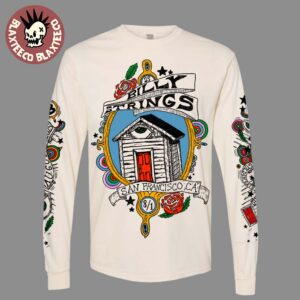Billy Strings Summer Tour 2025 San Francisco California Exclusive House Long Sleeve Tee
