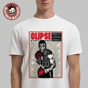 Clipse x Earthgang Poster For Show In San Francisco California At The Warfield Theatre On August 25 2025 Mike Tyson Art Classic T-Shirt