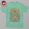 The Lumineers Chicago Illinois 2025 Gig Poster At Soldier Field On August 30 2025 Two Sided T-Shirt