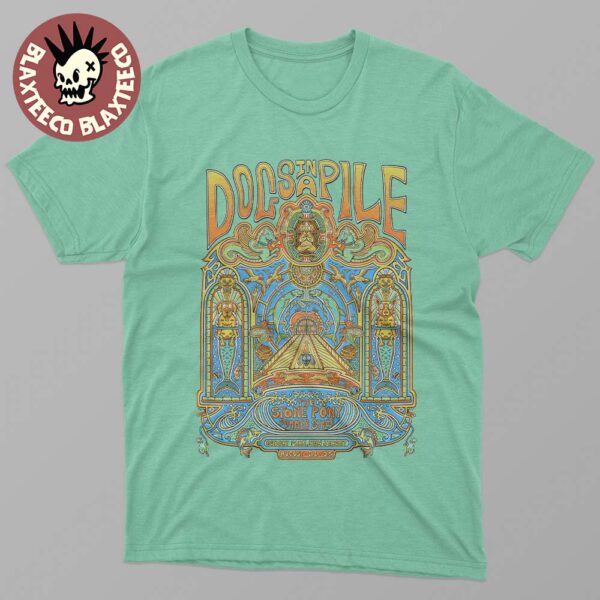 Dogs In A Pile The Stone Pony Summer Stage In New Jersey Gig Poster At Asbury Park On August 31 2025 Classic T-Shirt