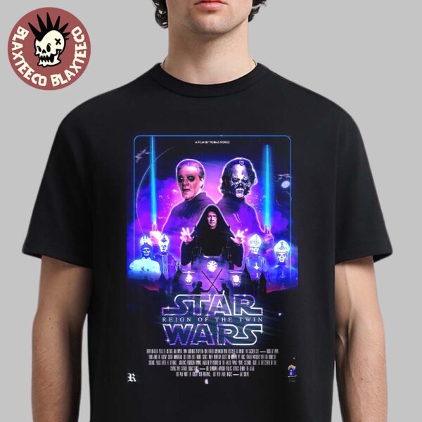 Ghost Band X Star Wars Reign Of The Twin Fan Made T-Shirt