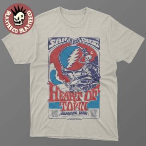 Graham Lesh And Friends Grateful Dead 60 Years Celebration Heart Of Tour On San Francisco On August 1 2025 Unisex T-Shirt