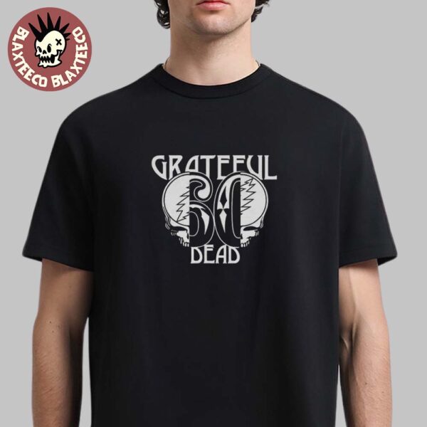 Grateful Dead 60th Anniversary Logo 60th Split Stealie T-Shirt