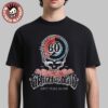 Grateful Dead Sixty Years So Far 1965 2025 60th Anniversary Stealie Logo T-Shirt