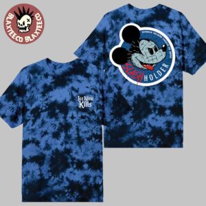 Ice Nine Kills 6th Annual Too Evil For Children X Disney Mickey Mouse Needles And Pins Slash Holder Tie Dye T-Shirt