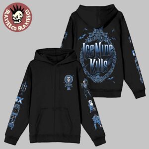 Ice Nine Kills 6th Annual Too Evil For Children X Disney Rest In Fleece Zip Hoodie