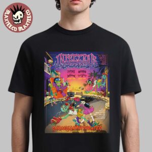 Infectious Grooves 2025 Poster In Garden Grove California At Garden Amphitheater On August 15 And 16 2025 Unisex T-Shirt