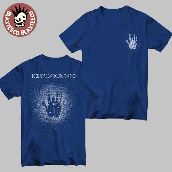 Jerry Garcia Live at The Warfield In San Francisco California On Feb 28 And Mar 1 And 2 1991 Two Sided T-Shirt