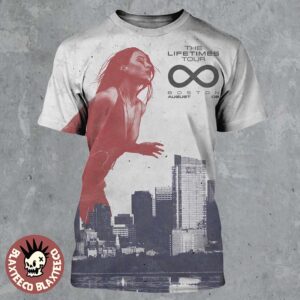 Katy Perry The Lifetimes Tour 2025 Boston At TD Garden On August 8 2025 All Over Print Shirt