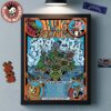 King Gizzard And The Lizard Wizard Ravinia Festival 2025 Event Poster In Highland Park Illinois On August 6 2025 Home Decor Poster Canvas