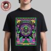 My Morning Jacket Salt Lake City Utah 2025 Gig Poster At Red Butte Garden Amphitheatre On August 11 2025 T-Shirt