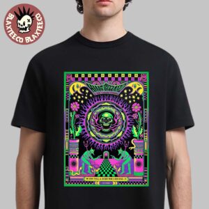 King Gizzard And The Lizard Wizard San Diego California 2025 Gig Poster At The Rady Shell At Jacobs Park On August 11 2025 Unisex T-Shirt