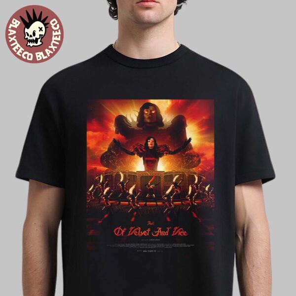 Lady Gaga The Mayhem Ball The Art Of Personal Chaos Act 1 Of Velvet And Vice T-Shirt