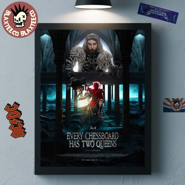 Lady Gaga The Mayhem Ball The Art Of Personal Chaos Act 4 Every Chessboard Has Two Queens Poster Canvas