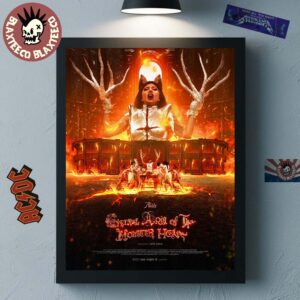 Lady Gaga The Mayhem Ball The Art Of Personal Chaos Act 5 Finale Eternal Aria Of The Monster Heart Poster Canvas