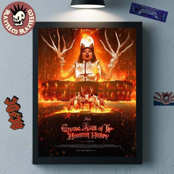 Lady Gaga The Mayhem Ball The Art Of Personal Chaos Act 5 Finale Eternal Aria Of The Monster Heart Poster Canvas