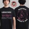 Linkin Park From Zero World Tour 2025 Montreal Quebec Canada Night 2 Exclusive Merchandise At Centre Bell On August 6 2025 T-Shirt