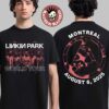 Linkin Park From Zero World Tour 2025 Montreal Quebec Canada Night 1 Exclusive Merchandise At Centre Bell On August 5 2025 T-Shirt