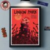Linkin Park From Zero World Tour 2025 Los Angeles Poster At Intuit Dome On September 13 2025 LA Hand Sign Art Home Decor Poster Canvas