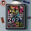 Linkin Park From Zero World Tour 2025 Portland Oregon Poster At Moda Center On September 19 2025 Home Decor Poster Canvas