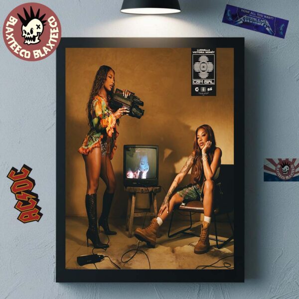 Ludmilla And Victoria Monet New Collaboration Cam Girl Home Decor Poster Canvas
