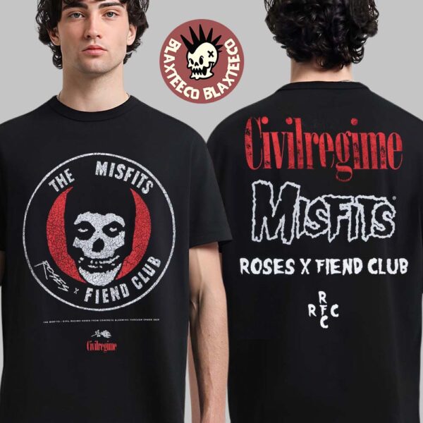 Misfits X Civil Regime Roses Fiend Club American Classic T-Shirt