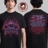 Motocultor Festival 2025 Merchandise Skeleton Knight Art With Tour Dates In Carhaix-Plouguer France On 14 15 16 17 August 2025 Two Sided T-Shirt