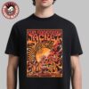 Queens Of The Stone Age Helsinki Finland 2025 Venue Poster At Ice Hall On August 4 2025 Unisex T-Shirt