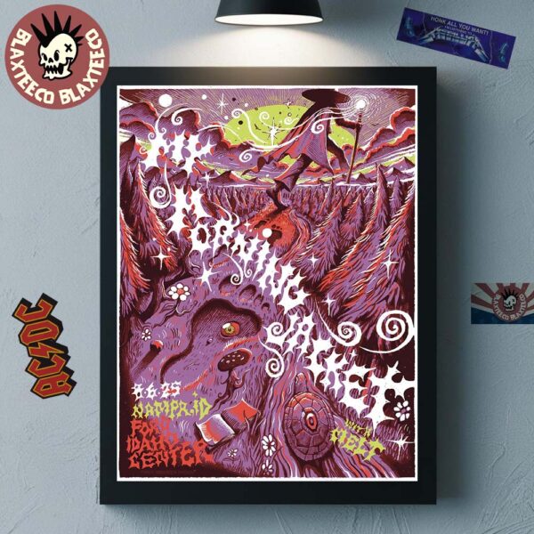 My Morning Jacket Nampa Idaho 2025 Event Poster At Ford Idaho Center On August 6 2025 Home Decor Poster Canvas