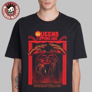 Queens Of The Stone Age Charleville Mezieres France 2025 Show Poster At Cabaret Vert On August 16 2025 Unisex T-Shirt