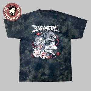 Seikima-II Vs Babymetal Akuma Ga Kitarite Babymetal 2025 Merchandise Dead Or Alive Tie Dye T-Shirt