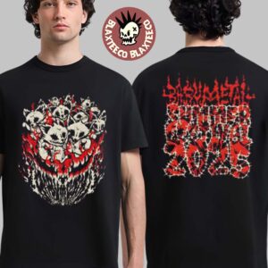 Seikima-II Vs Babymetal Akuma Ga Kitarite Babymetal 2025 Merchandise KOGITSUNE MOSH’SH T-Shirt