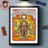 My Morning Jacket Morrison Colorado Night 1 Venue Poster At Red Rocks Amphitheatre On August 15 2025 Home Decor Poster Canvas
