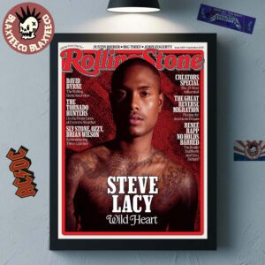 Steve Lacy Graces The Cover Of Rolling Stone Magazine Wild Heart Issue 1403 September 2025 Home Decor Poster Canvas