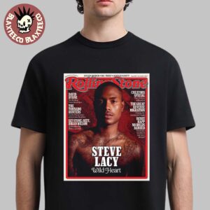 Steve Lacy Graces The Cover Of Rolling Stone Magazine Wild Heart Issue 1403 September 2025 Unisex T-Shirt