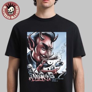 Sublime Las Vegas 2025 Night 1 Concert Poster At Dolby Live At Park MGM On August 15 2025 Fear Loathing And Sublime Satan Art T-Shirt
