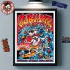 Mt Joy Bend Oregon 2025 Concert Poster At Hayden Homes Amphitheater On August 22 2025 Home Decor Poster Canvas