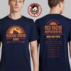 Tedeschi Trucks Band Morrison Colorado 2025 At Red Rocks Amphitheatre Merch Tee On August 1 And 2 2025 Now And Then Dates T-Shirt