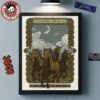 Tedeschi Trucks Band Noblesville Indiana 2025 Gig Poster At Ruoff Music Center On August 23 2025 Home Decor Poster Canvas