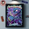 The Offspring Austin Texas 2025 Gig Poster For The Show At Germania Insurance Amphitheater On August 24 2025 Home Decor Poster Canvas