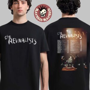 The Revivalists 2025 North America Tour Schedule Cities Dates Two Sided T-Shirt