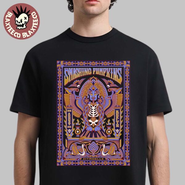 The Smashing Pumpkins Berlin Germany 2025 Concert Poster At Zitadelle On August 6 2025 Classic T-Shirt