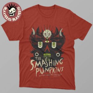 The Smashing Pumpkins Helsinki Finland 2025 Concert Poster At Helsinki Kehall On August 24 2025 Premium T-Shirt