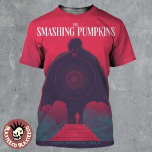 The Smashing Pumpkins London UK 2025 Tour Merch Poster At Gunnersbury Park On August 10 2025 All Over Print Shirt